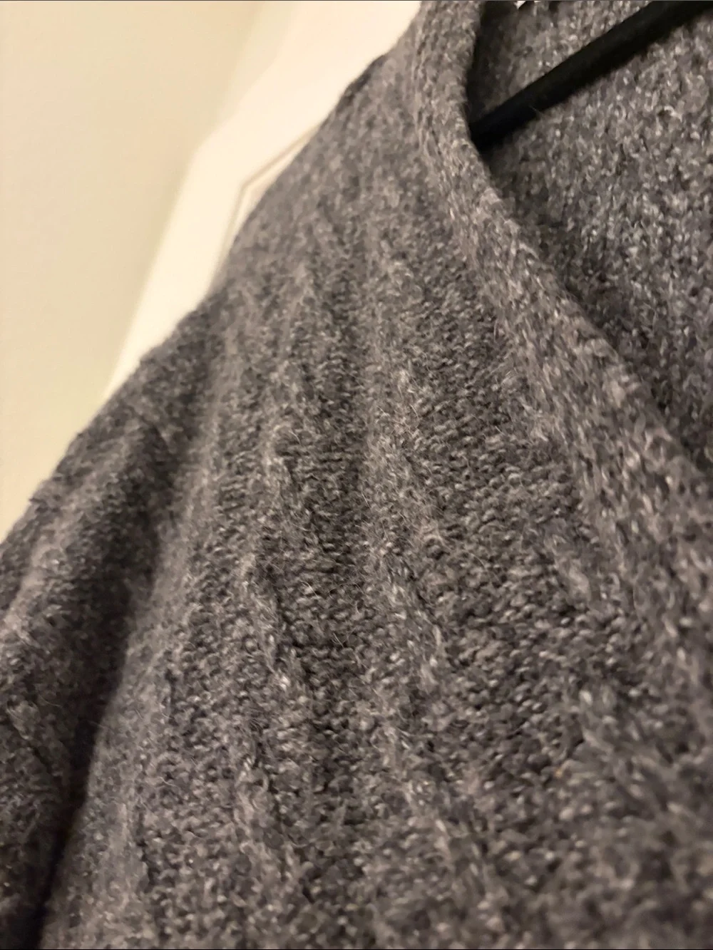 J. Jill Open-Front Shawl Collar Cardigan - Gray